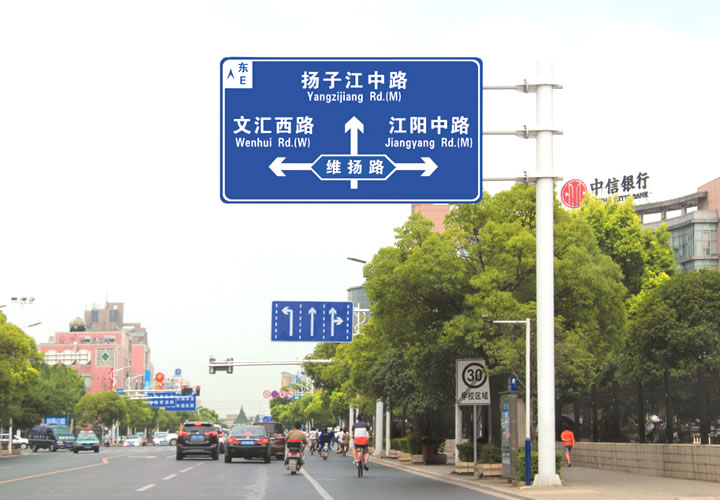 3F悬臂式交通标志杆